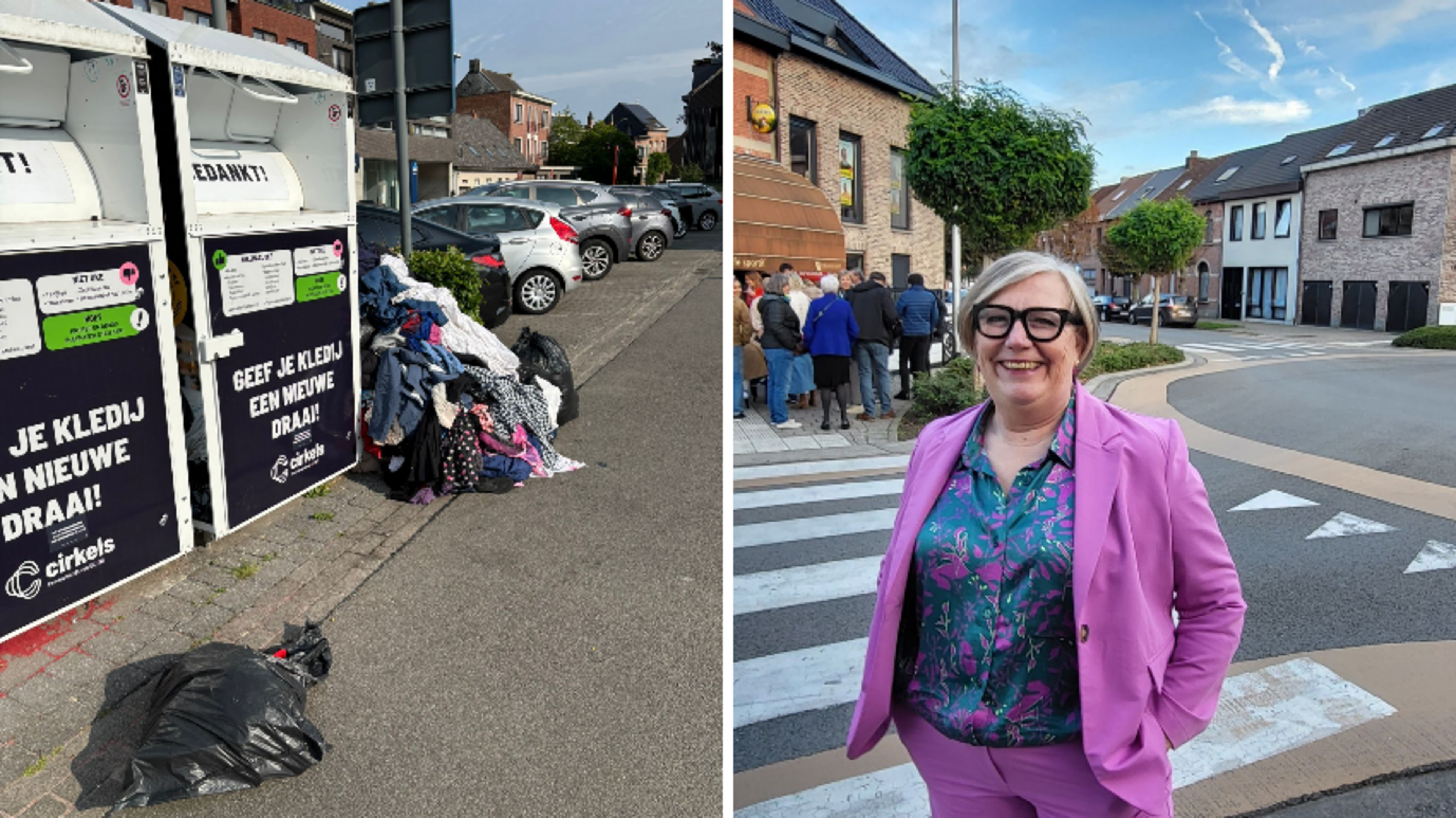 Niel bant kledingcontainers uit straatbeeld en gaat verder met mobiel inzamelpunt op markt: “Ik was 