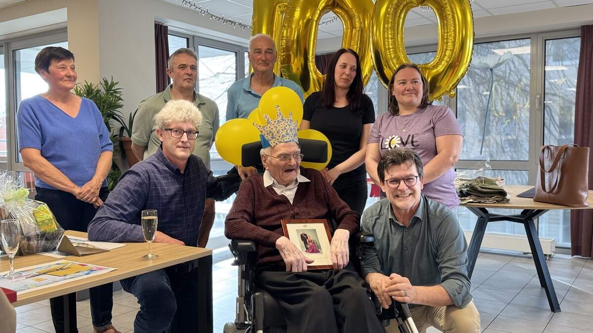 ‘Noë’ wordt 100 jaar en viert feest in wzc Ten Weldebrouc: “Over zijn