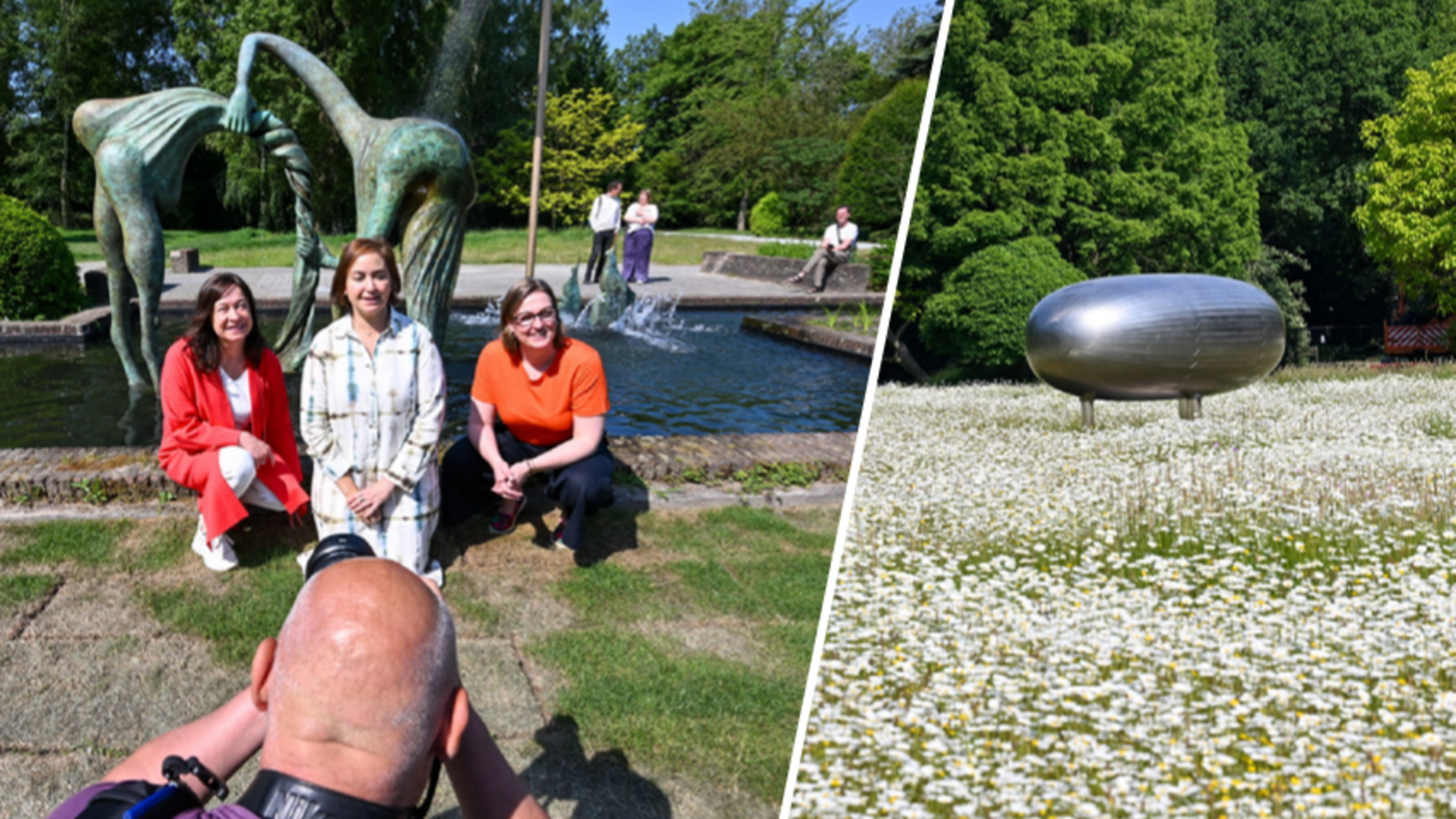 Middelheim heeft er met nieuwe fontein van Camille Henrot blikvanger bij en  herschikt beeldenpark | Nieuwsblad