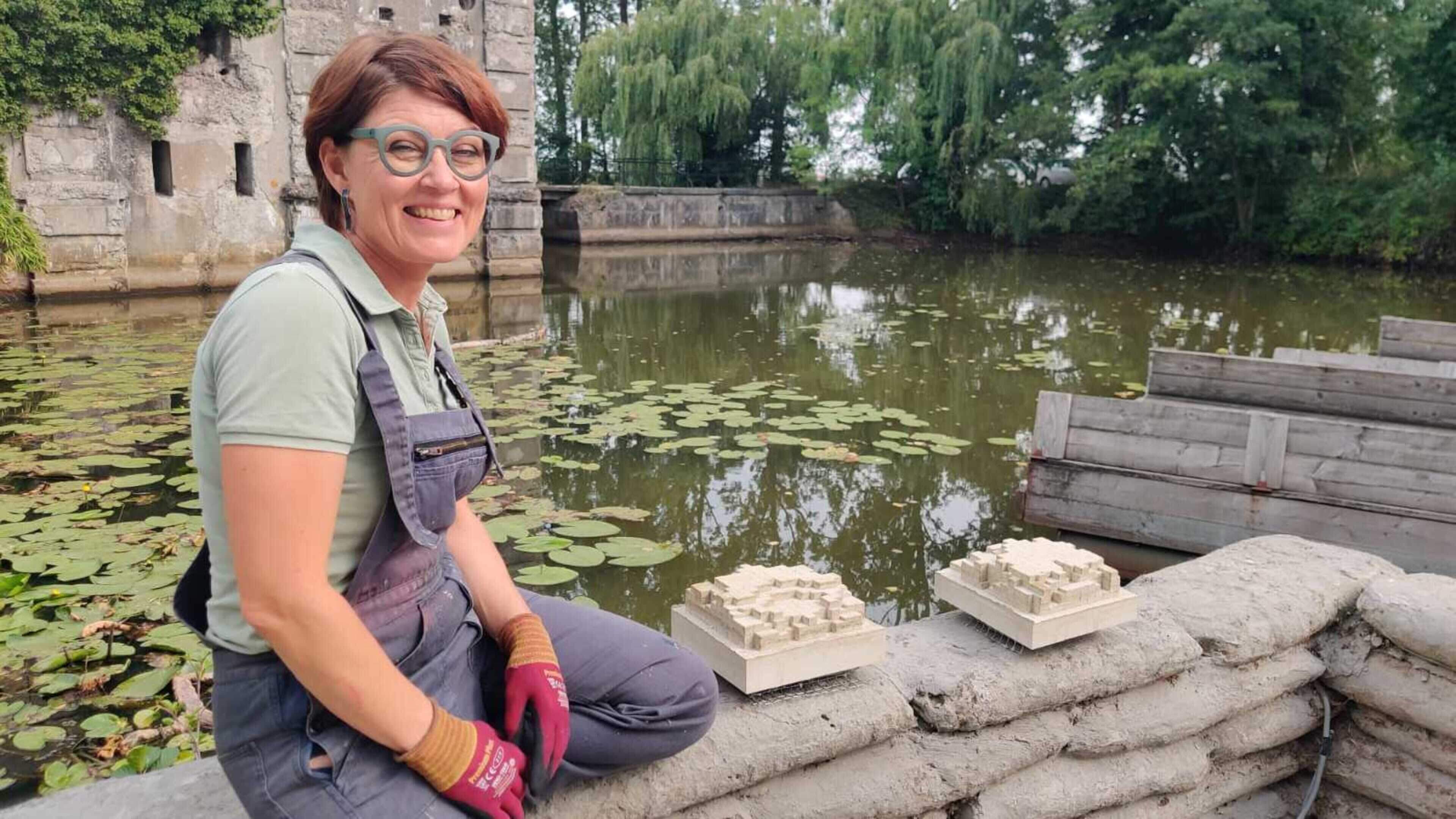 Internationale kunstenares aan de slag bij Fort Stabroek