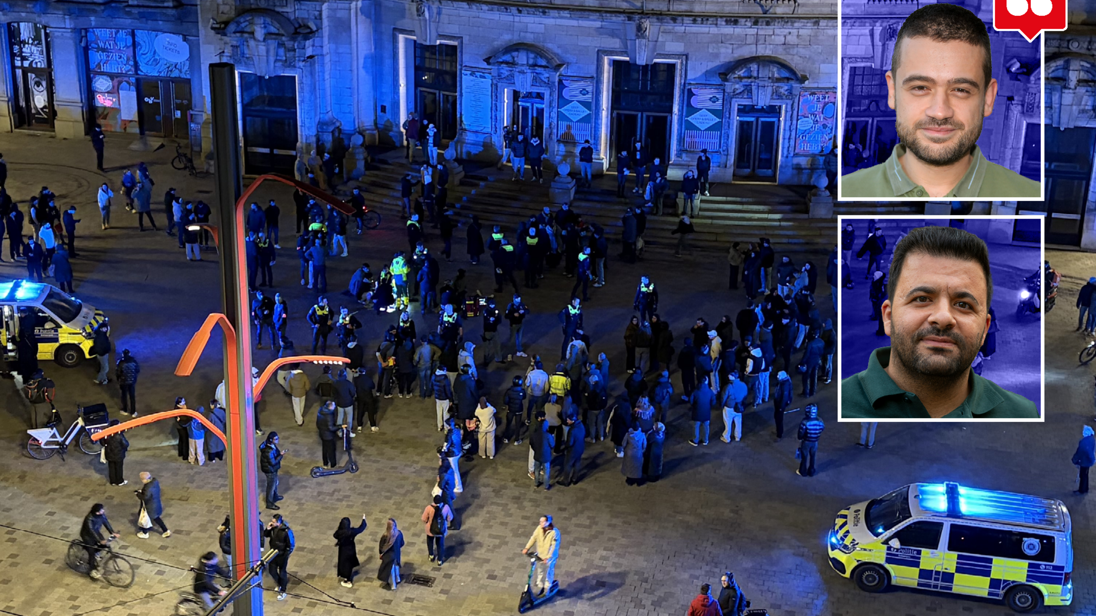 Antwerpse Syriërs over incident op Operaplein: “Heel spijtig, laten we alsjeblieft kalm blijven”