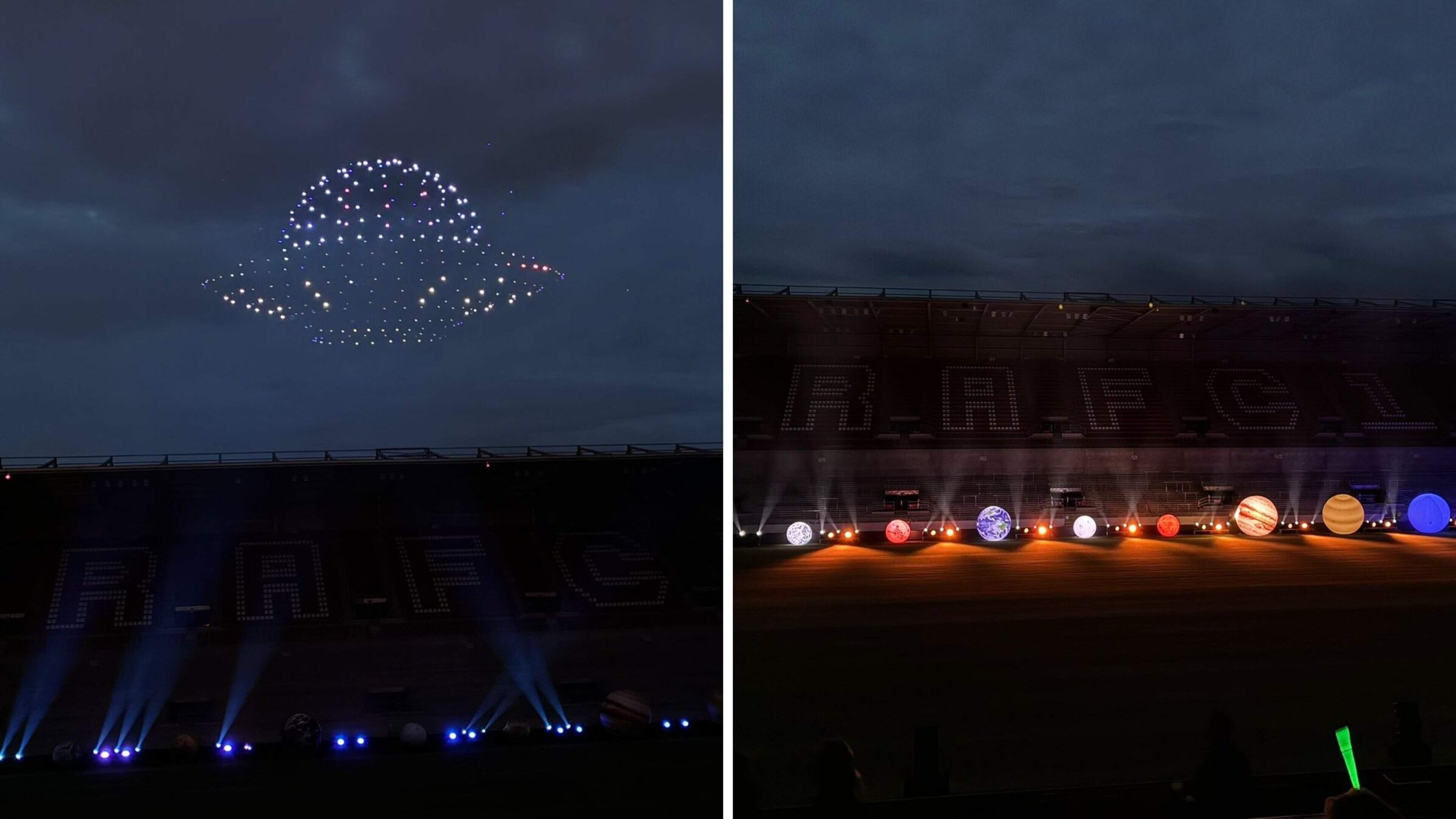 1.200 drones verlichten hemel boven Bosuil tijdens ‘buitenaardse’ spektakelshow Space Chase