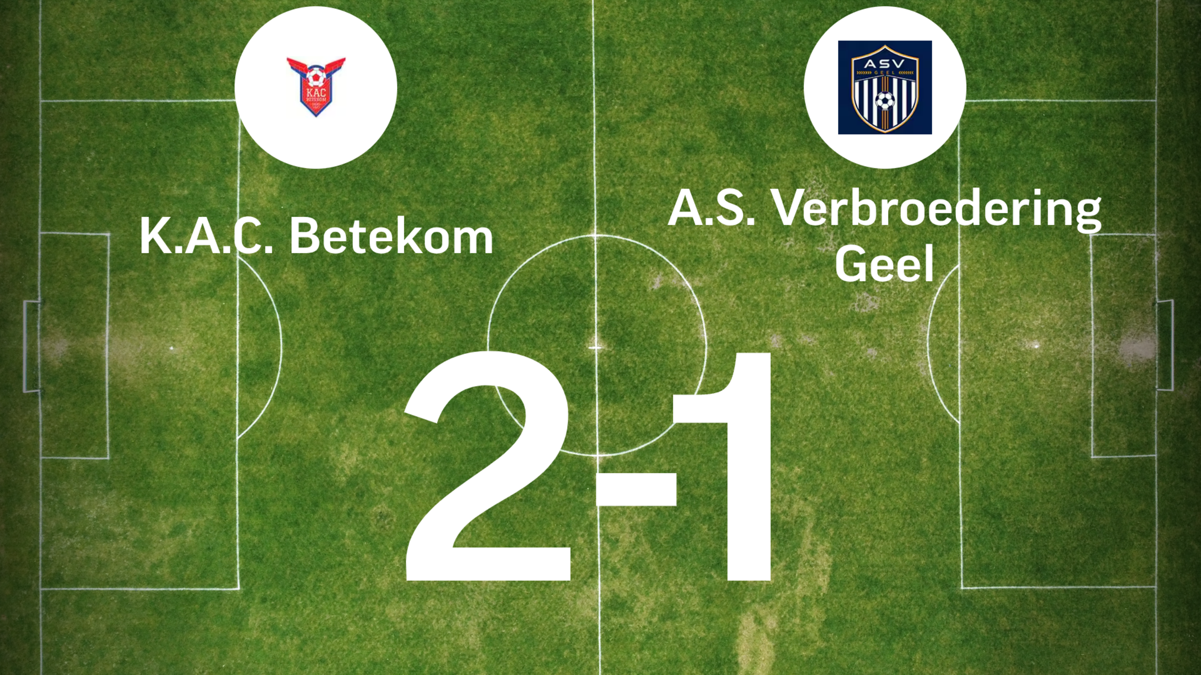 Brent Stroeykens en Thijs Verhaeghe pakken winst voor KAC Betekom tegen ASV Geel