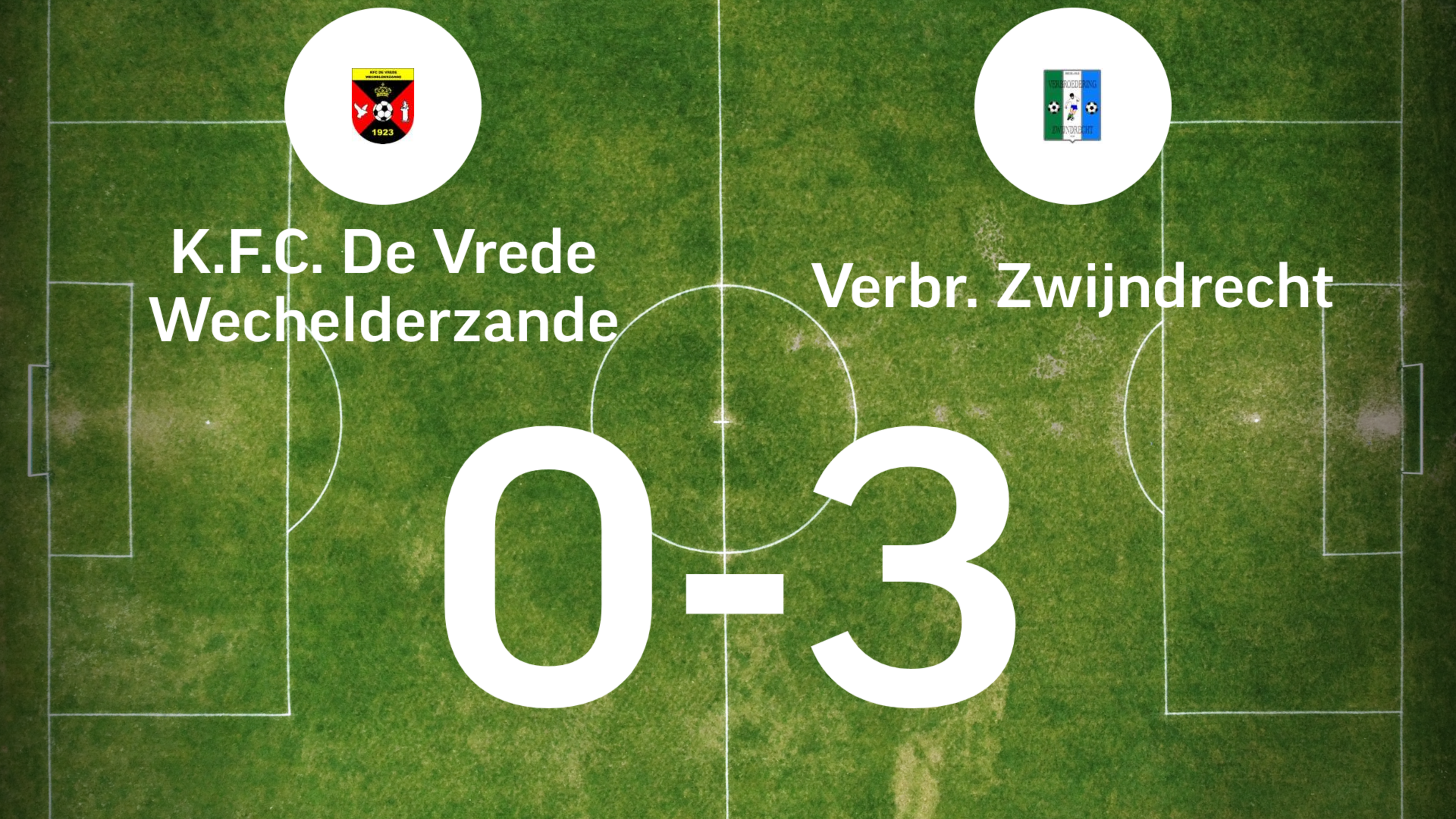 Zwijndrecht verslaat Wechelderzande na hattrick Goolaerts