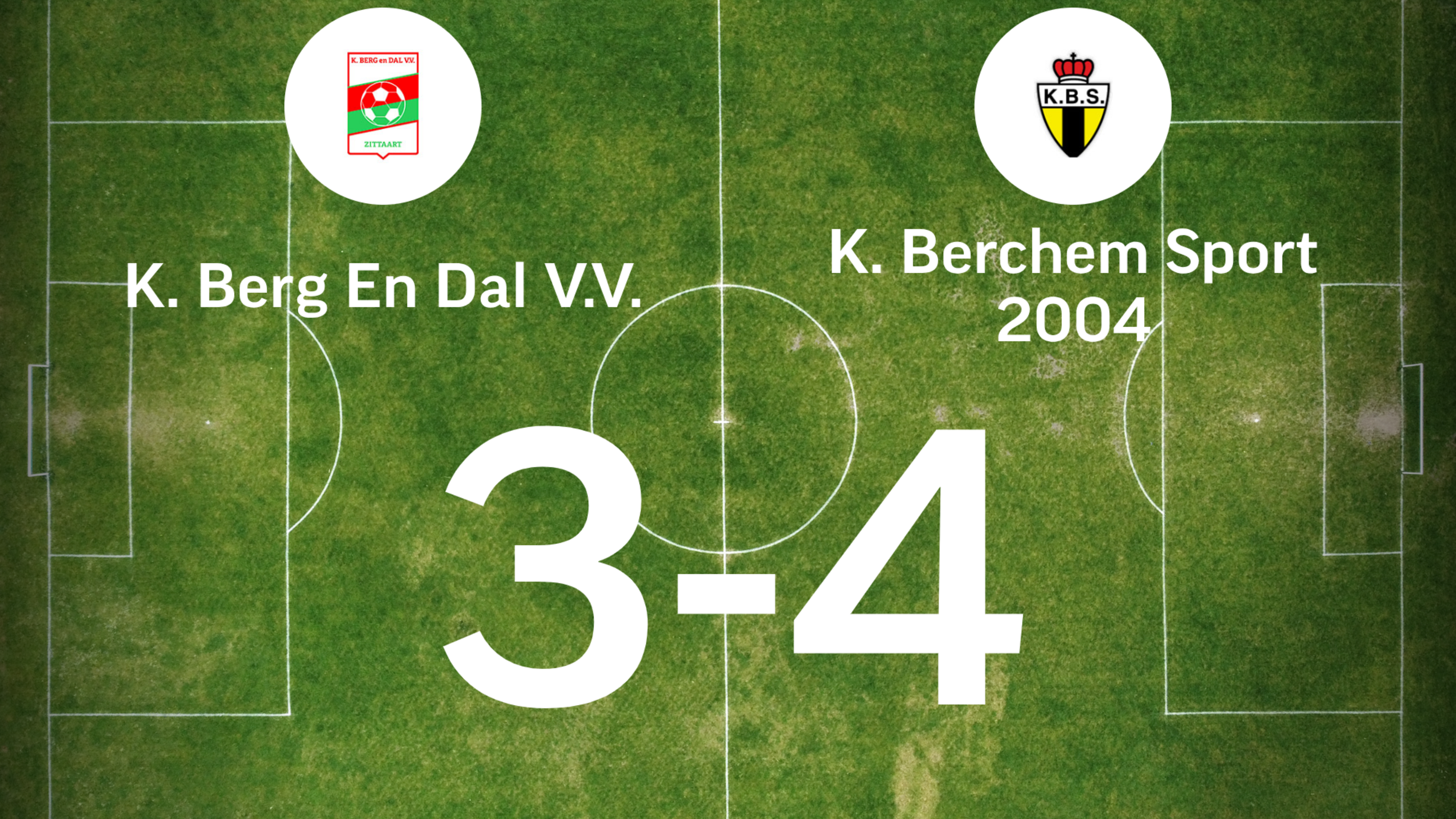 Berchem Sport maakt tegen Berg en Dal einde aan reeks zonder zege