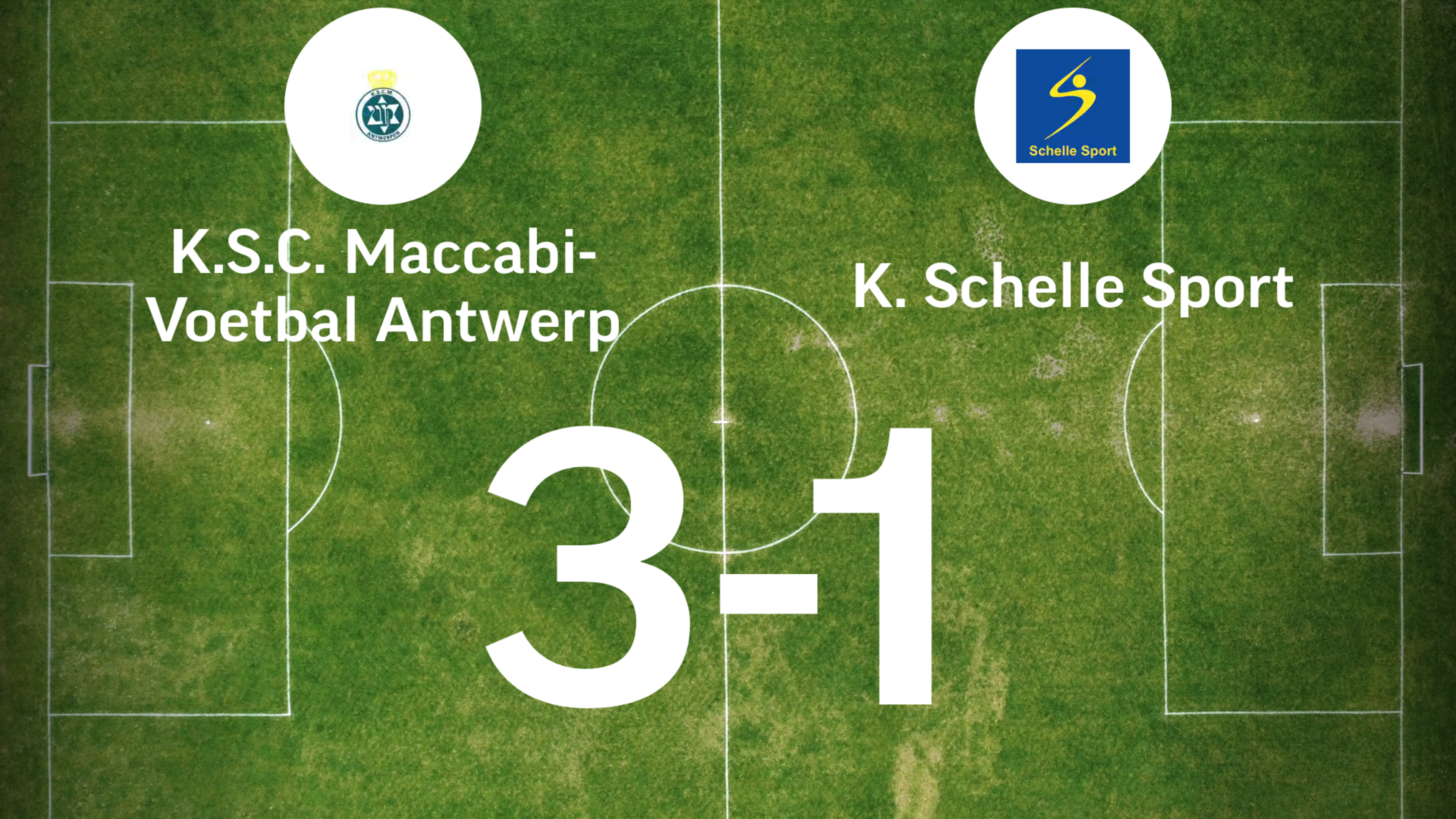 Wedstrijd tussen Maccabi en Schelle Sport B afgelast