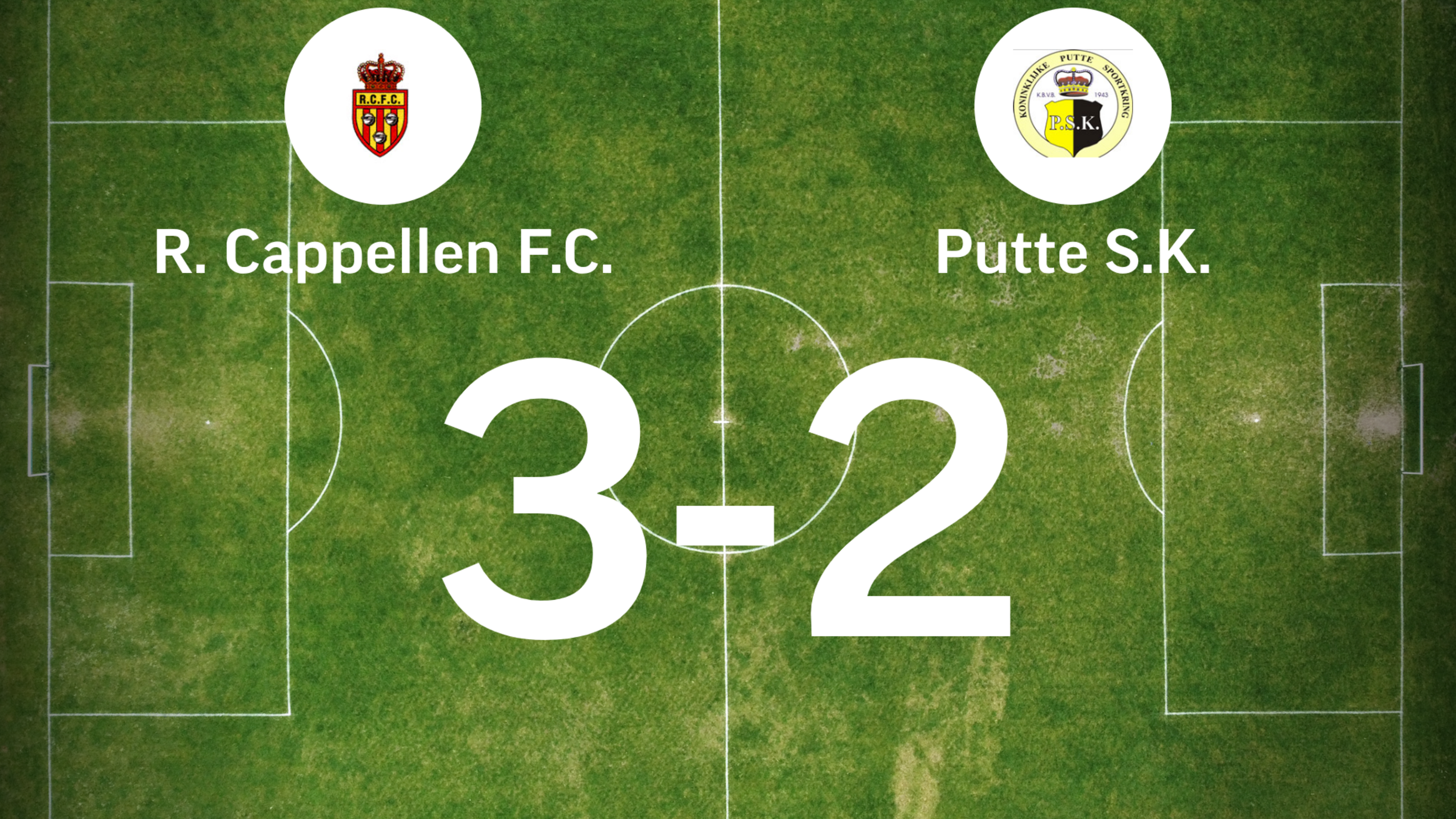 Geen verbetering voor Putte SK na verlies tegen Cappellen B