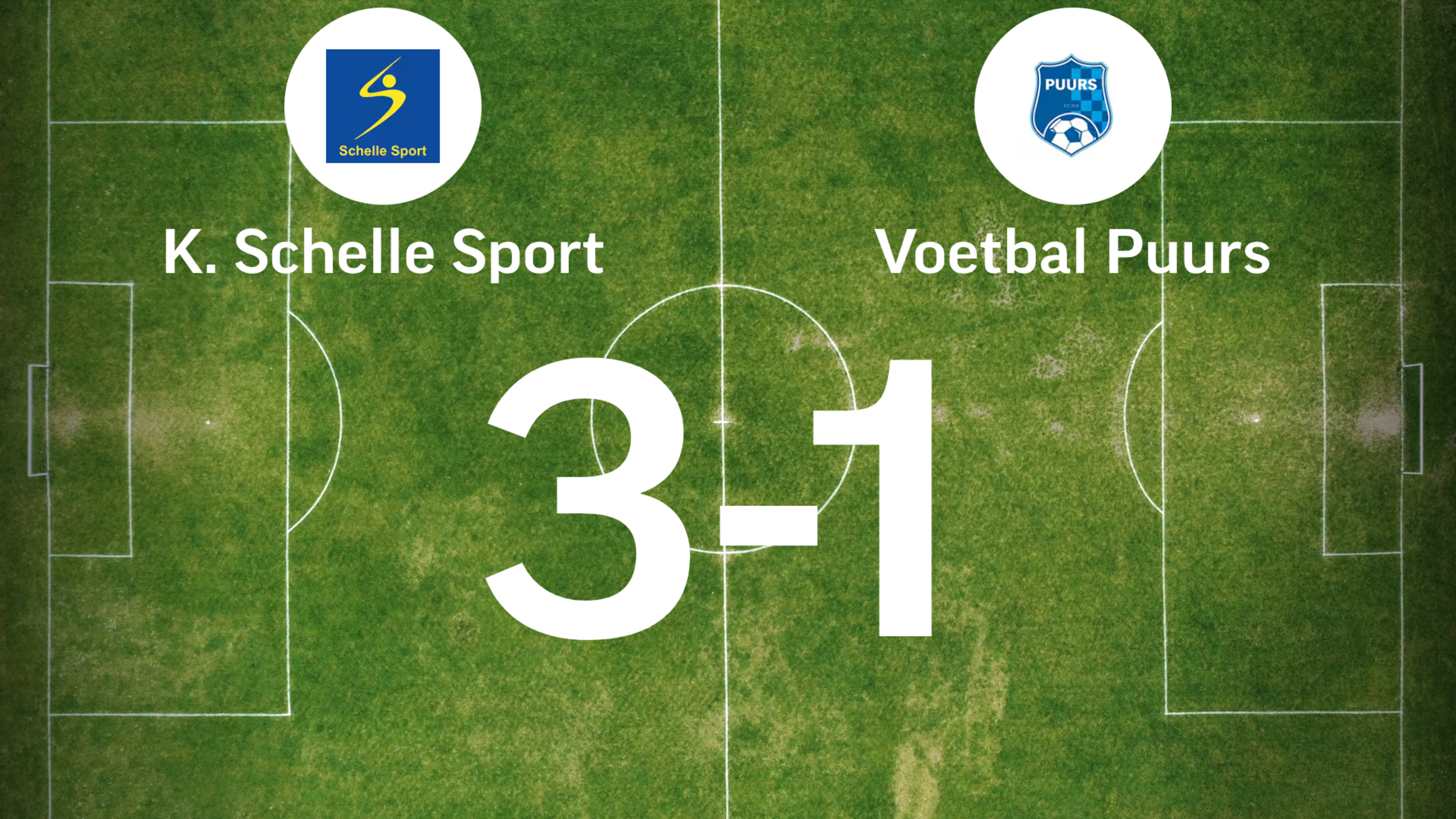 Schelle Sport B maakt het verschil in de tweede helft tegen Puurs B