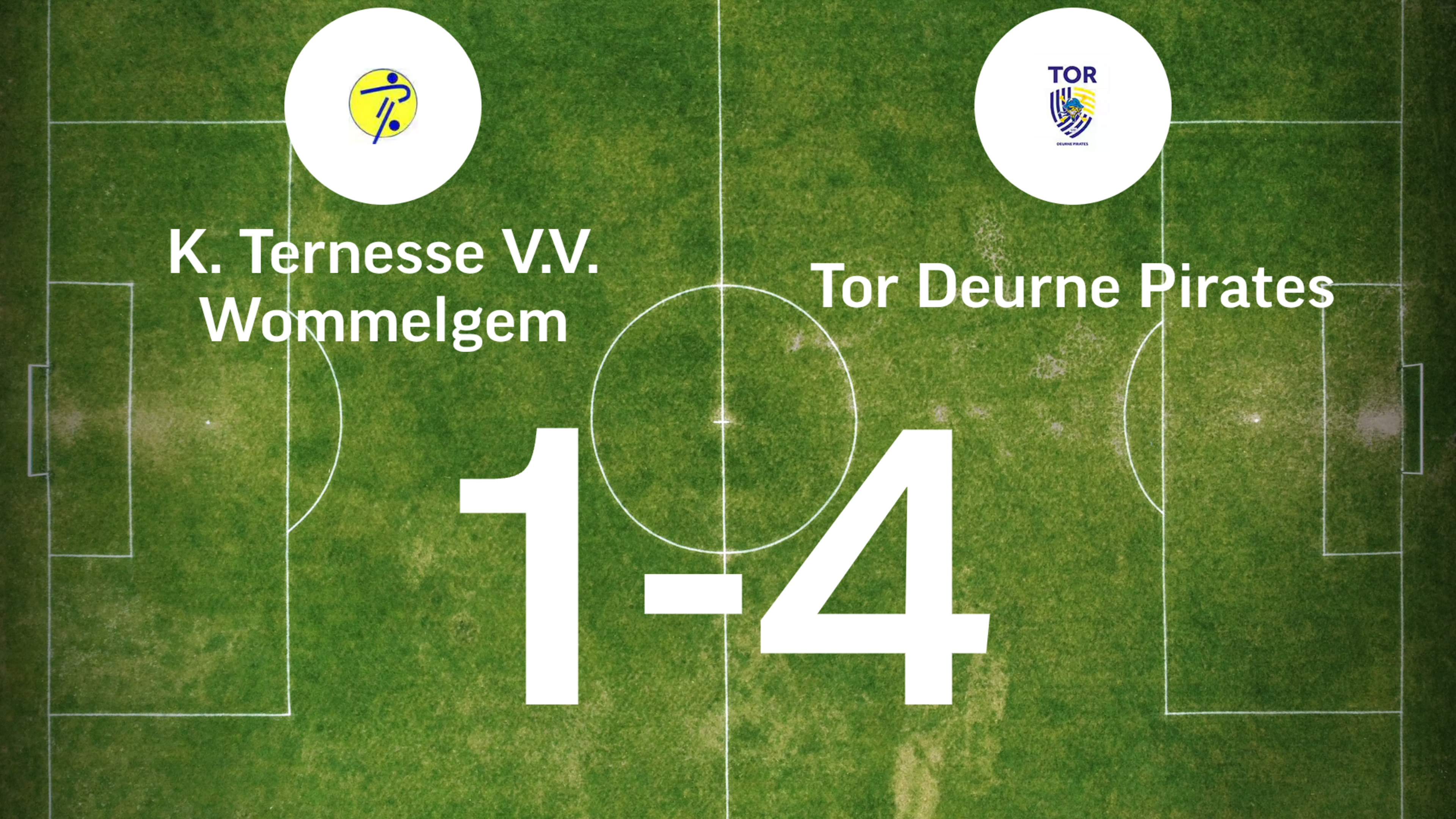 Zege TOR Deurne Pirates op Ternesse