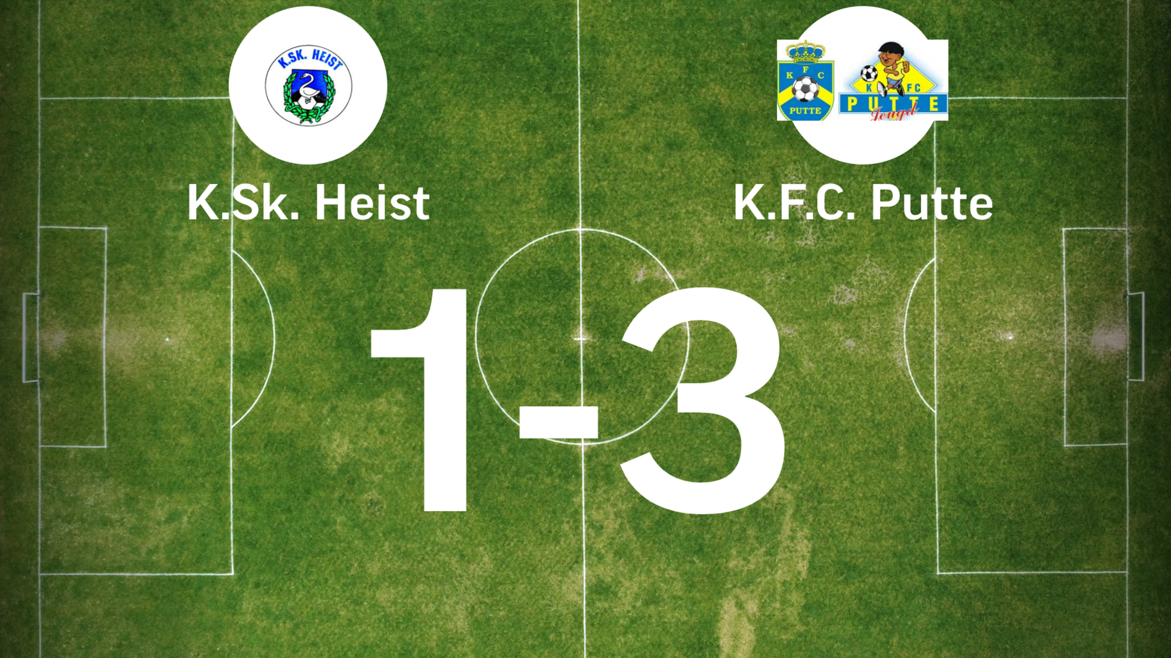 Sidi Yacoub maakt twee goals voor Putte B in wedstrijd tegen KSK Heist B