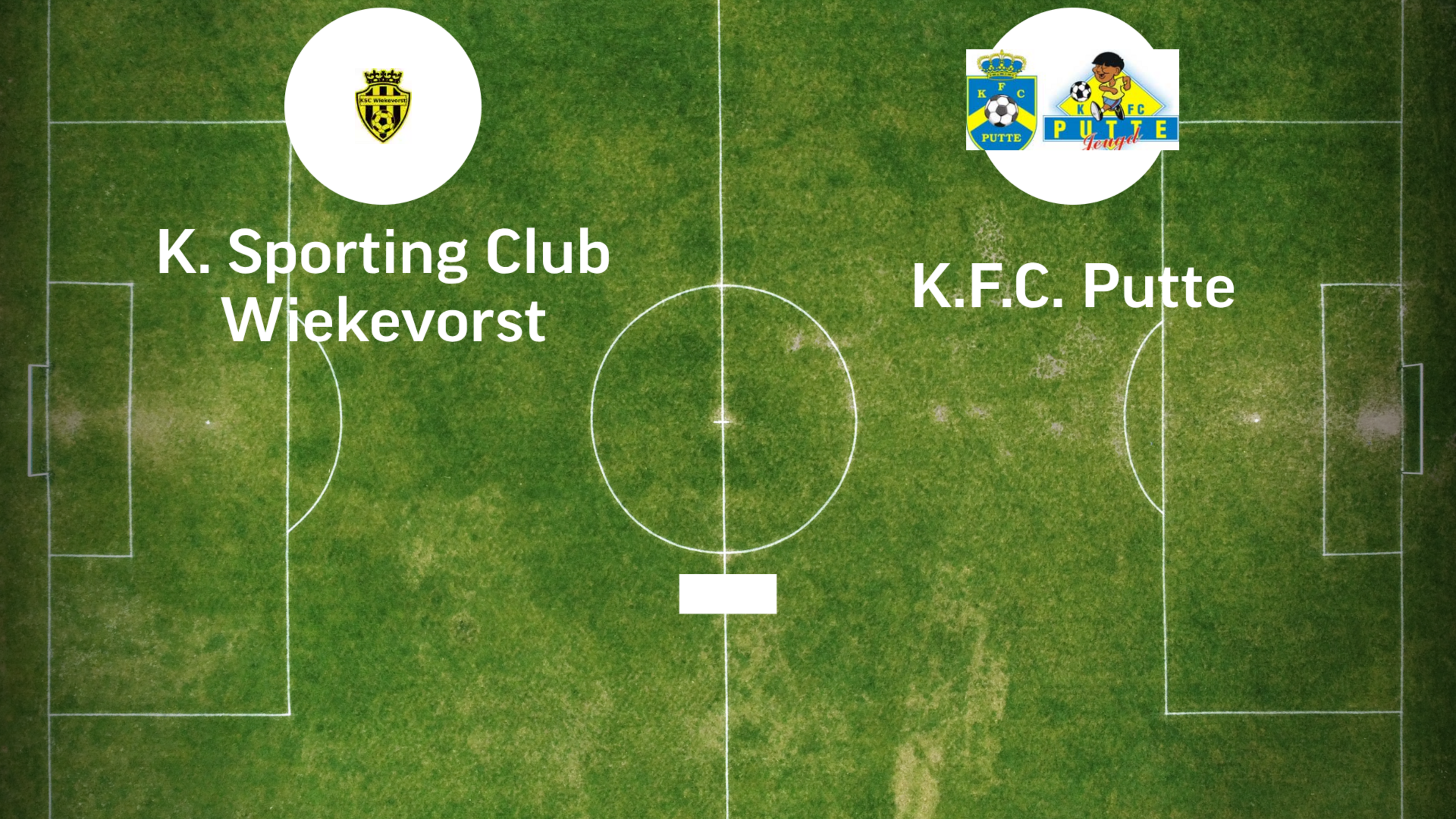 Wedstrijd tussen Wiekevorst en Putte B afgelast
