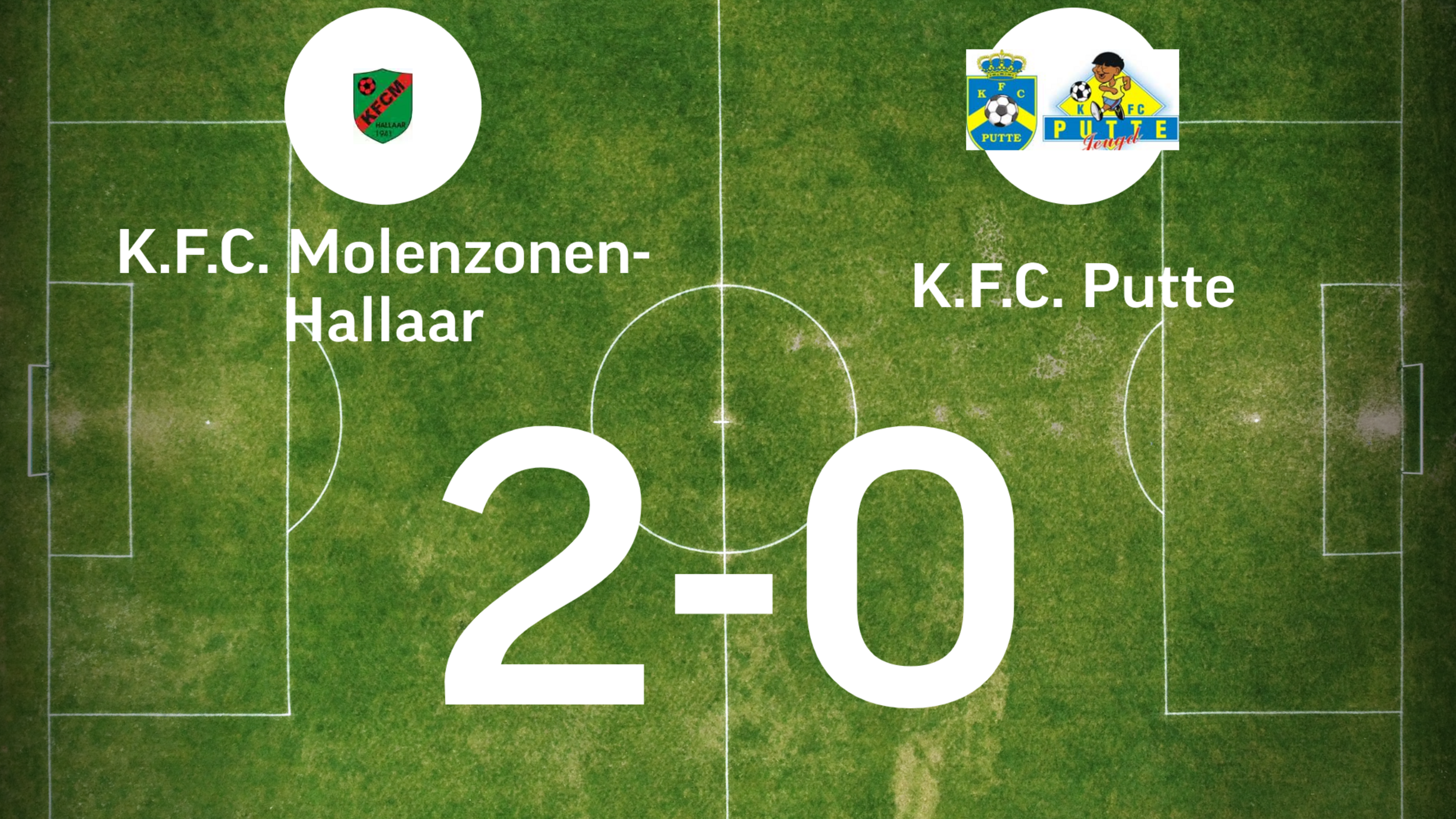 Hallaar B maakt tegen Putte B einde aan slechte reeks