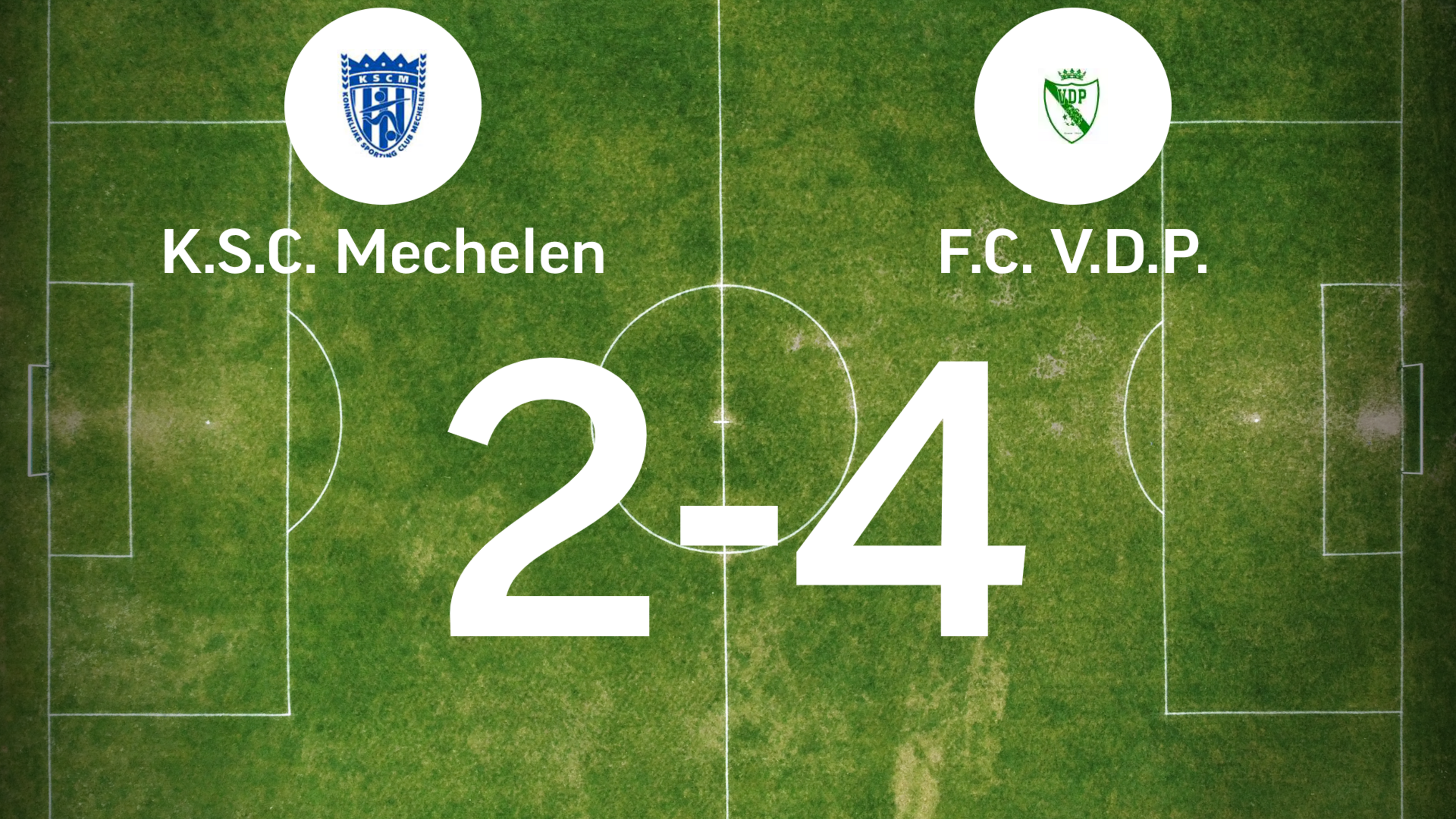 Wagemans scoort drie keer voor F.C. V.D.P. in wedstrijd tegen SC Mechelen