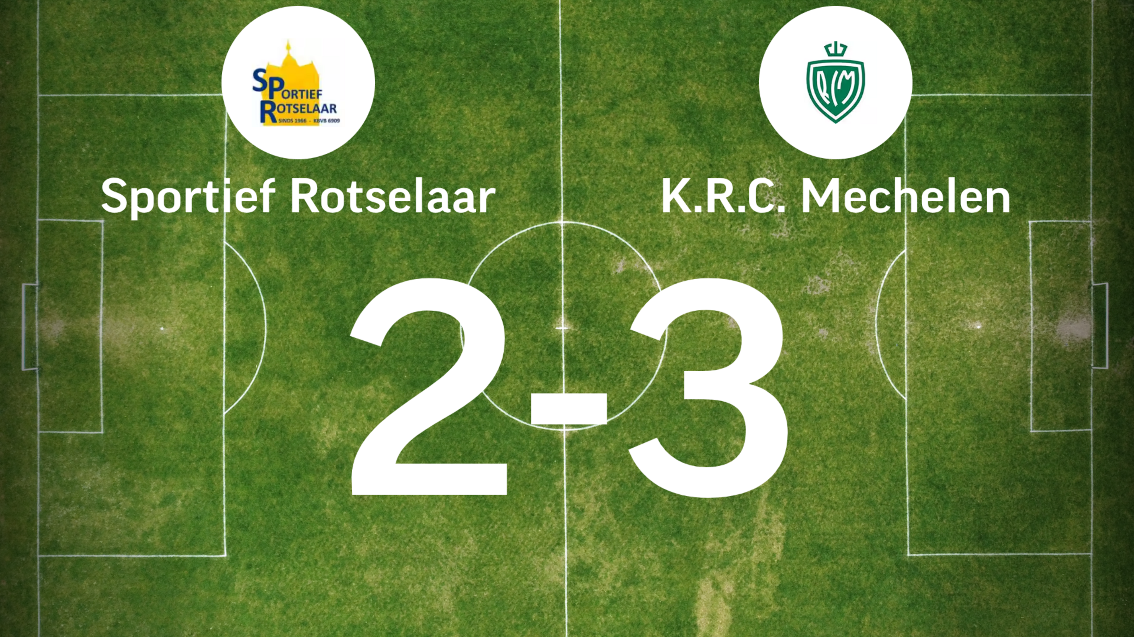 RC Mechelen maakt tegen Rotselaar einde aan reeks zonder zege