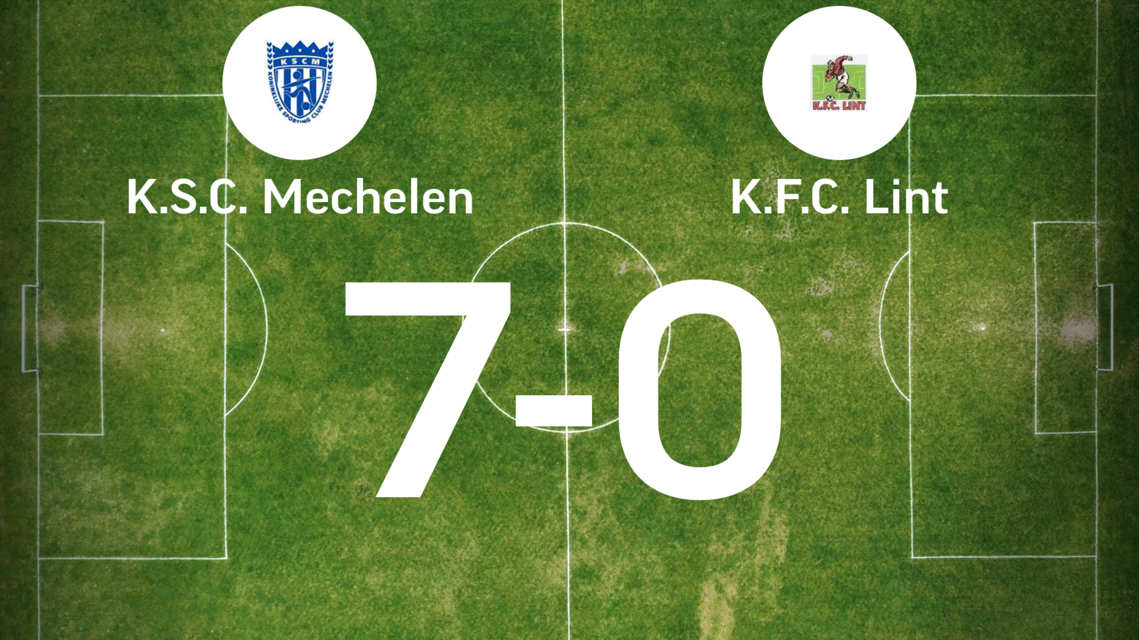 SC Mechelen overklast Lint B