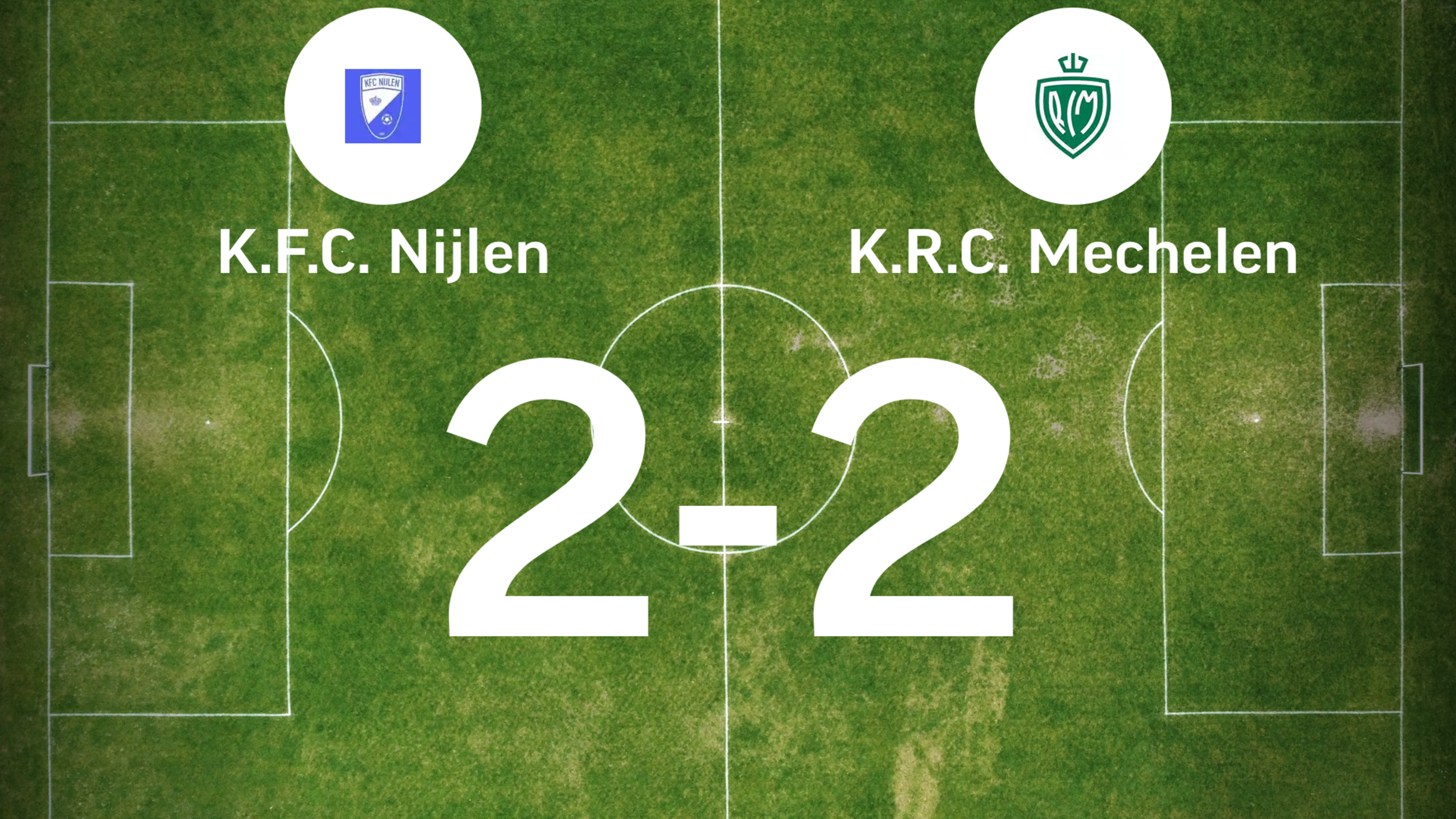 Nijlen en RC Mechelen delen de punten