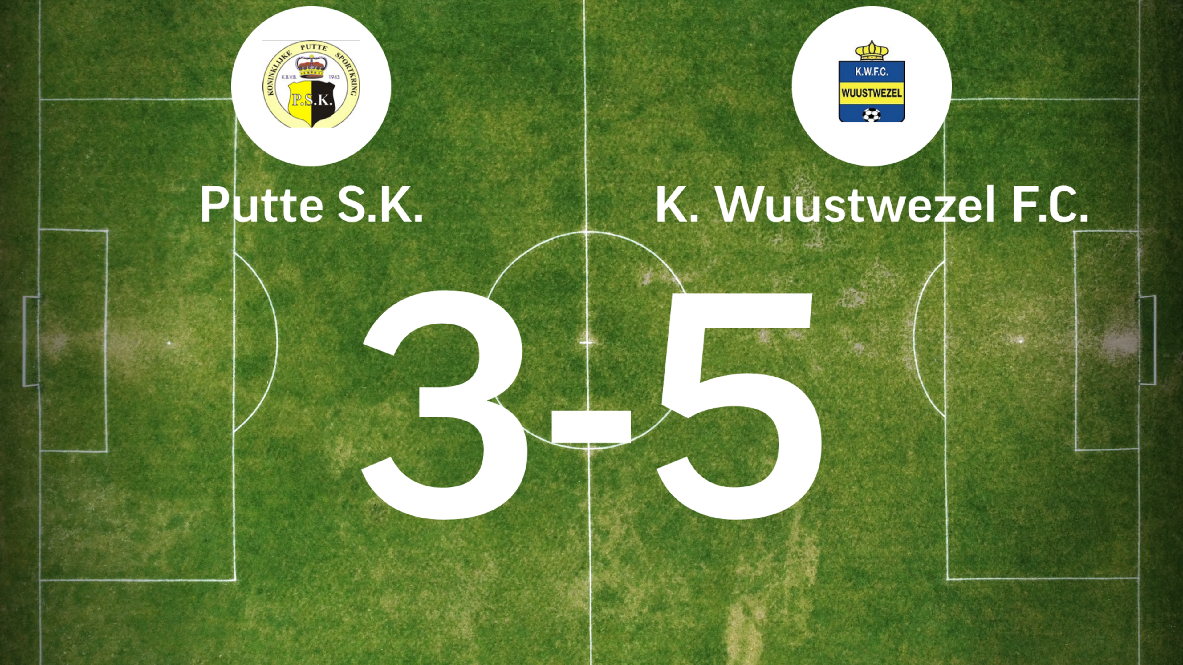 Wuustwezel B verslaat Putte SK