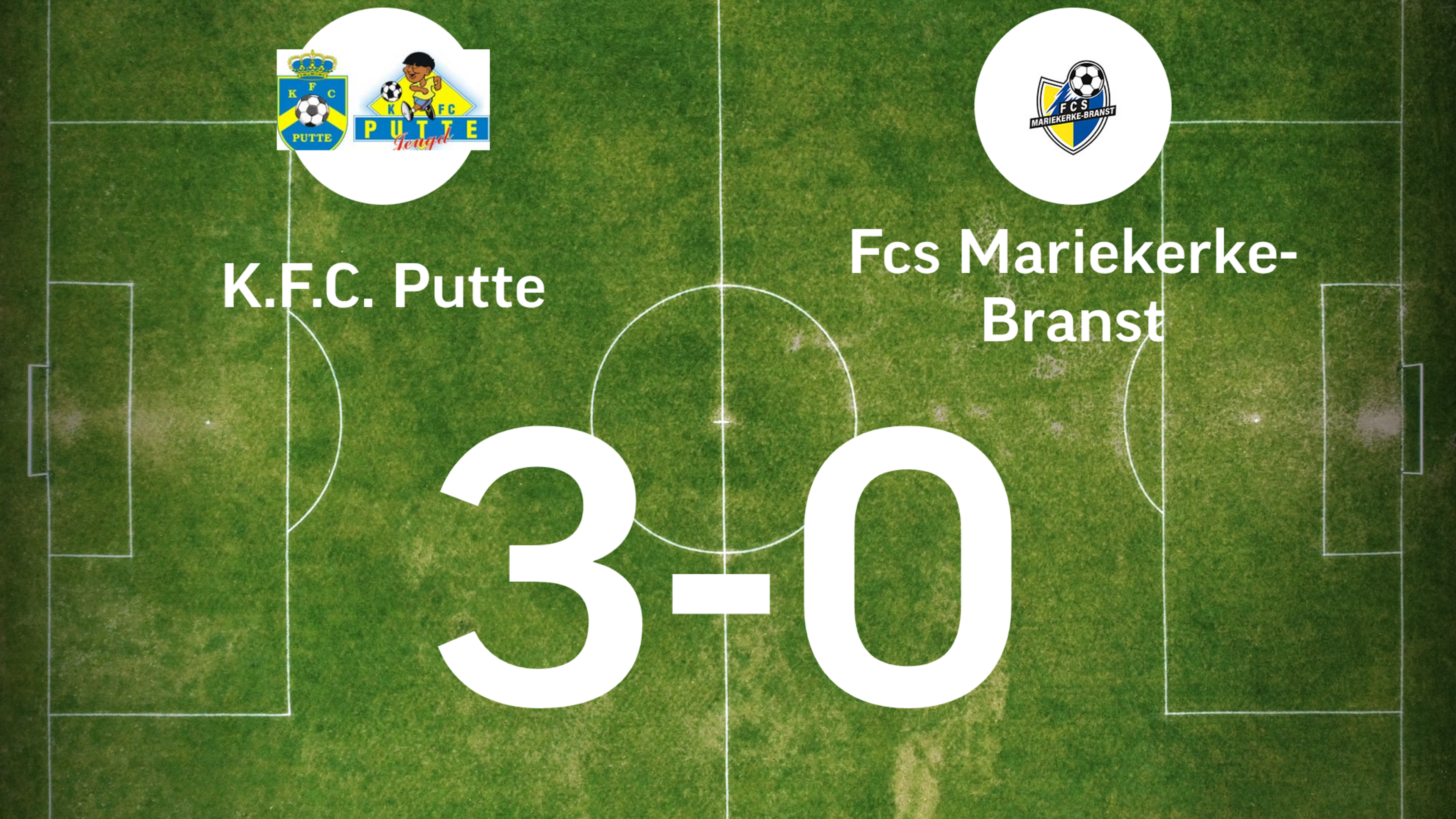 Match tussen Putte en Mariekerke-Branst stopgezet