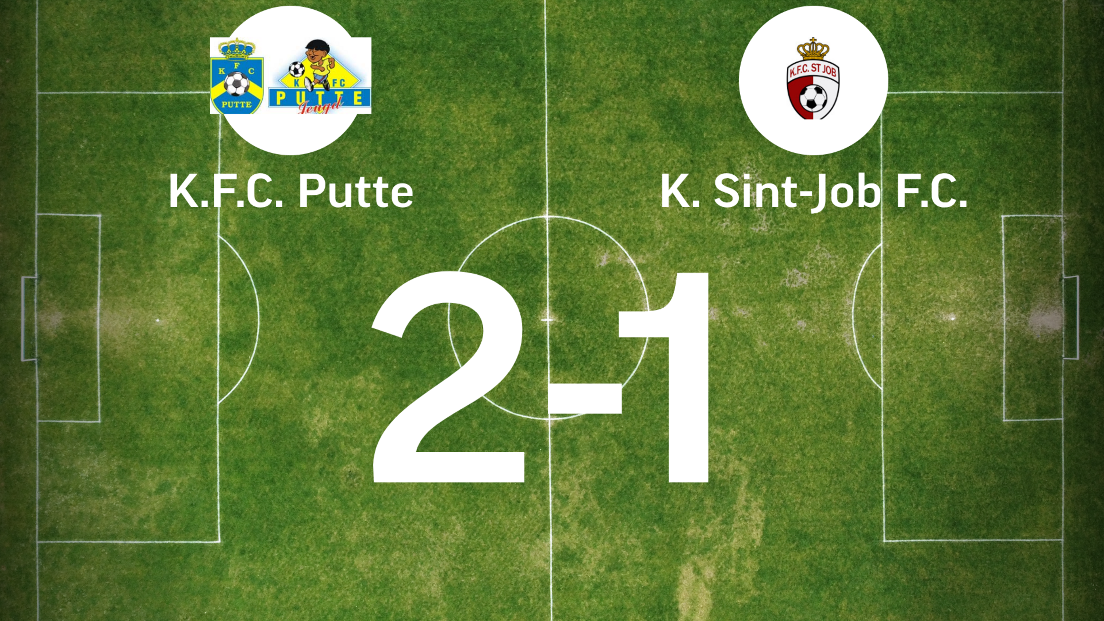 Wedstrijd tussen Putte en Sint-Job afgelast